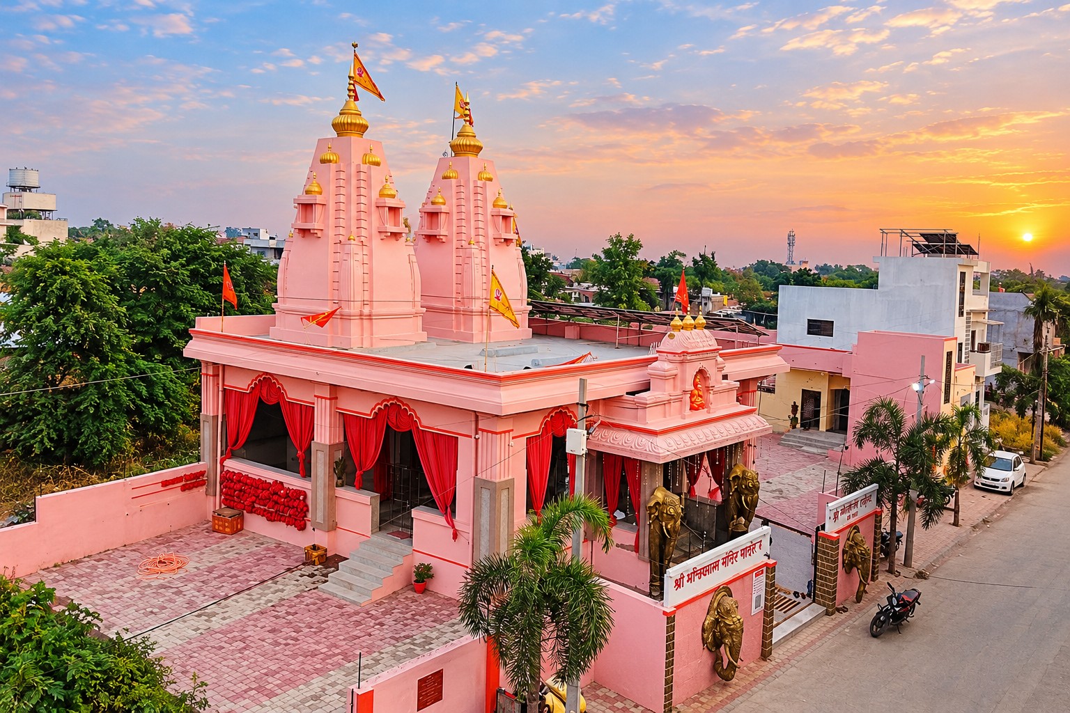 भक्ति धाम मंदिर की मूल फोटो